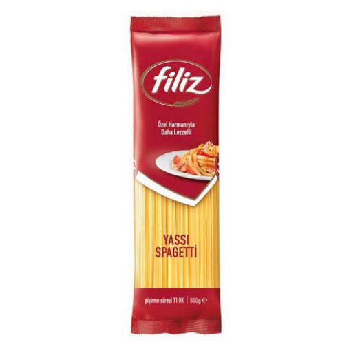 Filiz Yassı Spagetti Makarna 500 Gr. ürün görseli