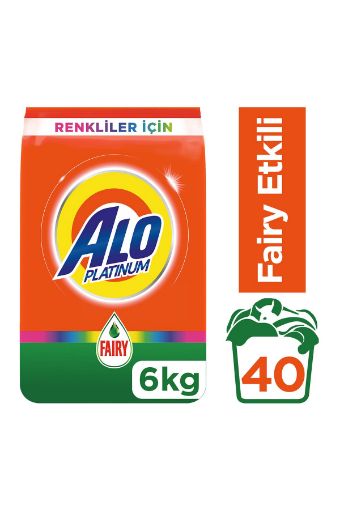 Alo Platinum Toz Çamaşır Deterjanı Fairy Etkili Renkliler İçin 6 kg. ürün görseli