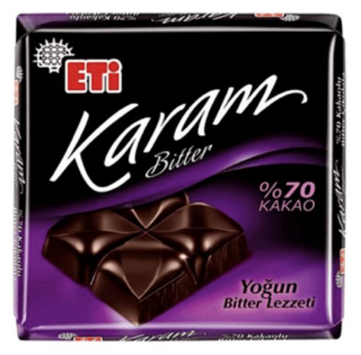 Eti Karam %70 Kakaolu Bitter Çikolata 60 Gr. ürün görseli