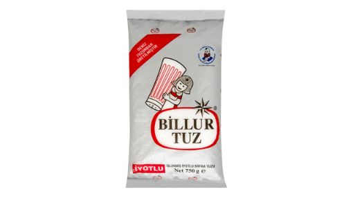 Billur Tuz İşlenmiş İyotlu Sofra Tuzu 750 Gr. ürün görseli