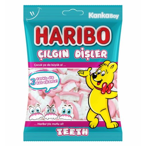 Haribo Çılgın Dişler Jelibon 80 Gr. ürün görseli