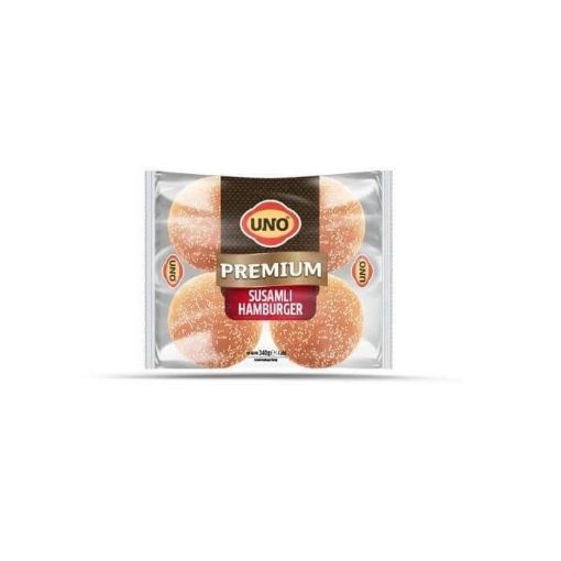 Uno Premıyum Susamlı Büyük Hambur 340 Gr. ürün görseli