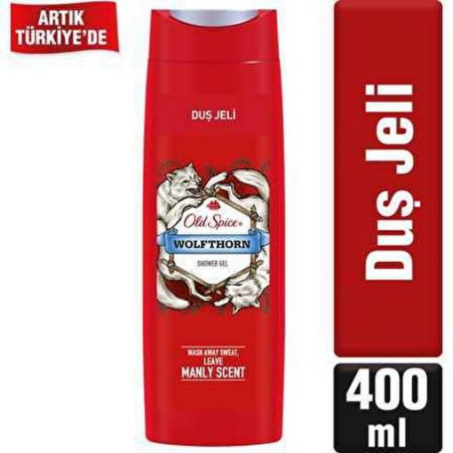 Old Spice Wolfthorn Duş Jeli & Şampuan 400 ml. ürün görseli