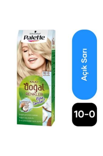 Palette Kalıcı Doğal Renkler Saç Boyası 10-0 Açık Sarı. ürün görseli