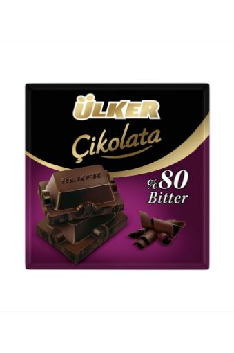 Ülker 0,8 Bitter Kare Çikolata 60 Gr. ürün görseli
