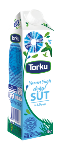 Torku Süt Yarım Yağlı 1 Lt. ürün görseli