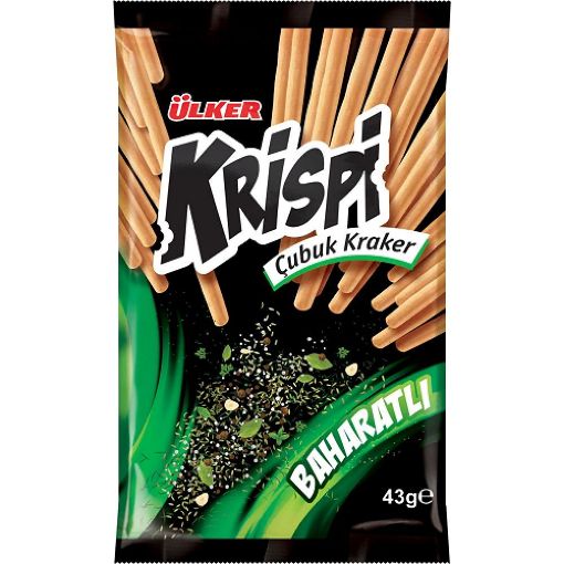 Ülker Krispi Baharatlı Çubuk Kraker 43 Gr. ürün görseli