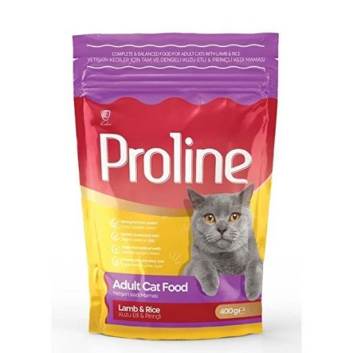 Proline Adult Kedi Maması Kuzu Etli ve Pirinçli 400 Gr. ürün görseli