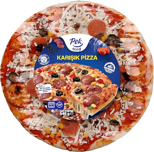 Pek Food Karışık Pizza 545 GR. ürün görseli