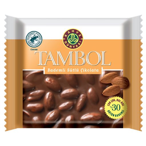 Kahve Dünyası Çikolata Tambol 77 Gr Bademlı. ürün görseli
