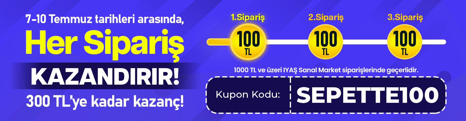 300 TL'ye Kadar İndirim! * SEPETTE100
